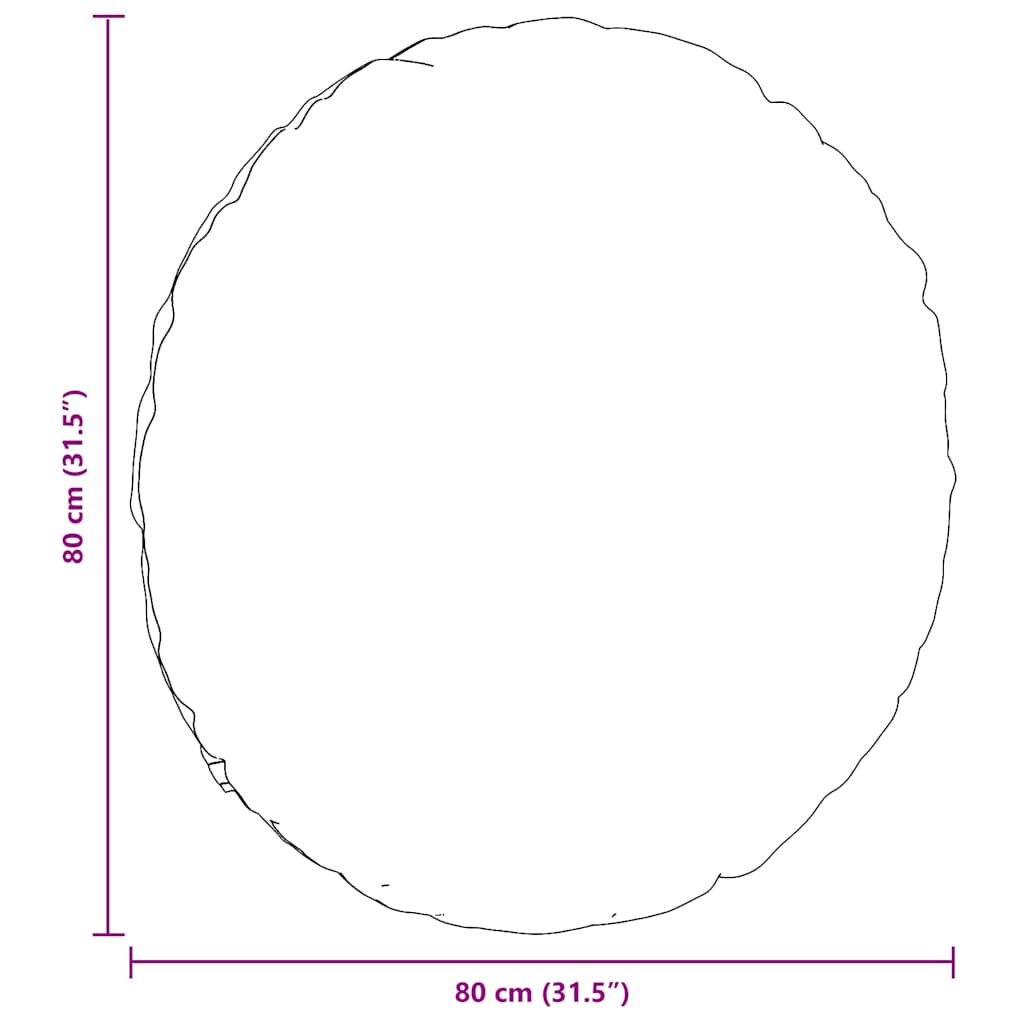 Cuscini per Seduta 2 pcs Verde Scuro Ø 80 x 29 cm Velluto | homemem39