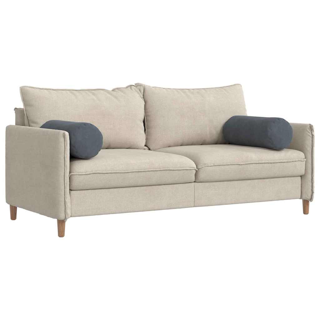 Cuscini a rullo 2 pcs Grigio scuro Ø 25 x 70 cm - homemem39