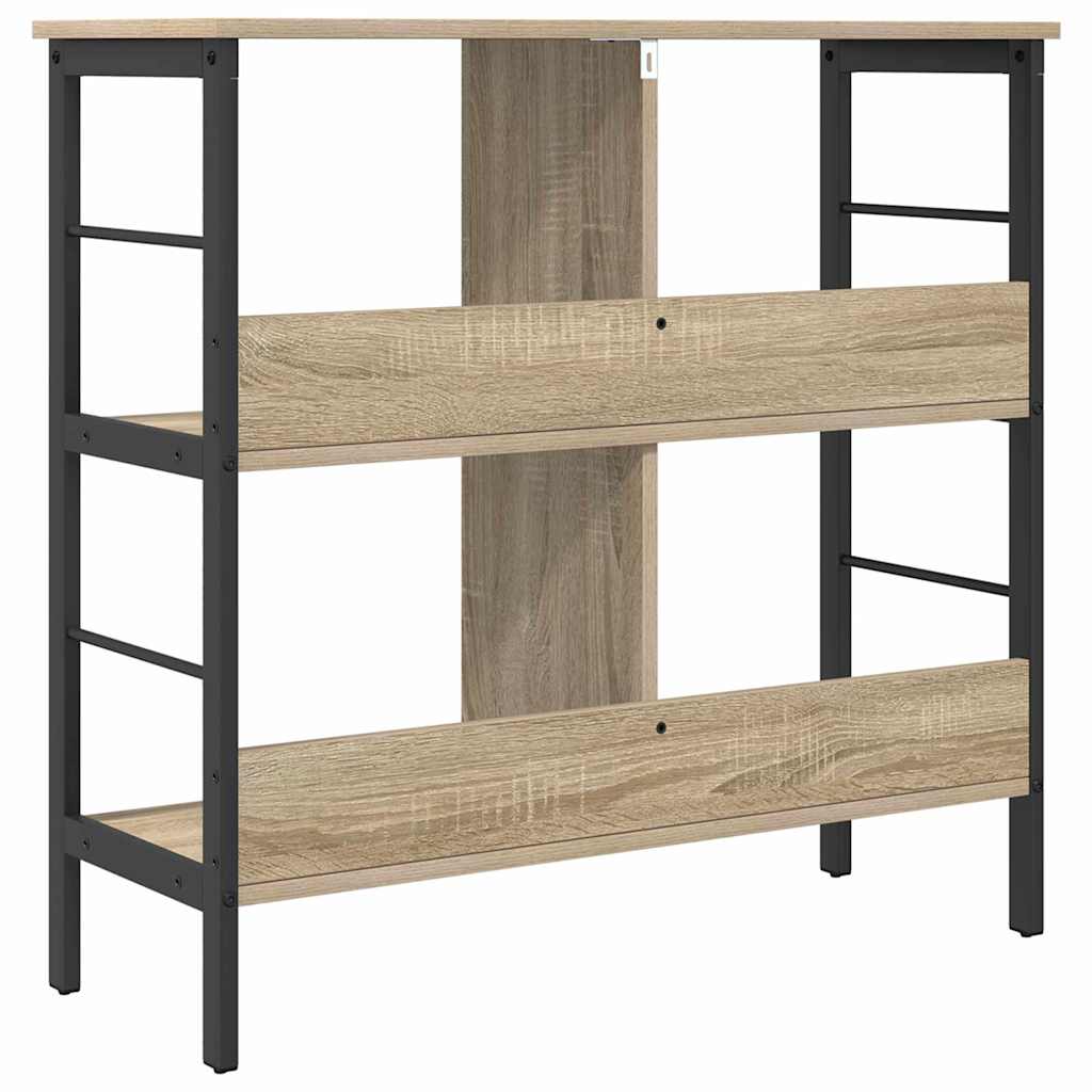Libreria 4 livelli 82 x 32 x 79 cm Legno ingegnerizzato | homemem39