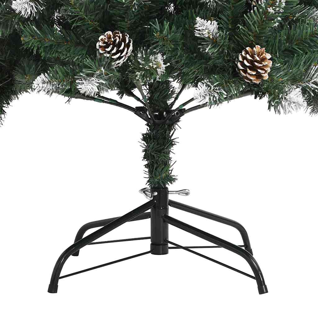 Albero di Natale artificiale con 300 LED Verde 210 cm