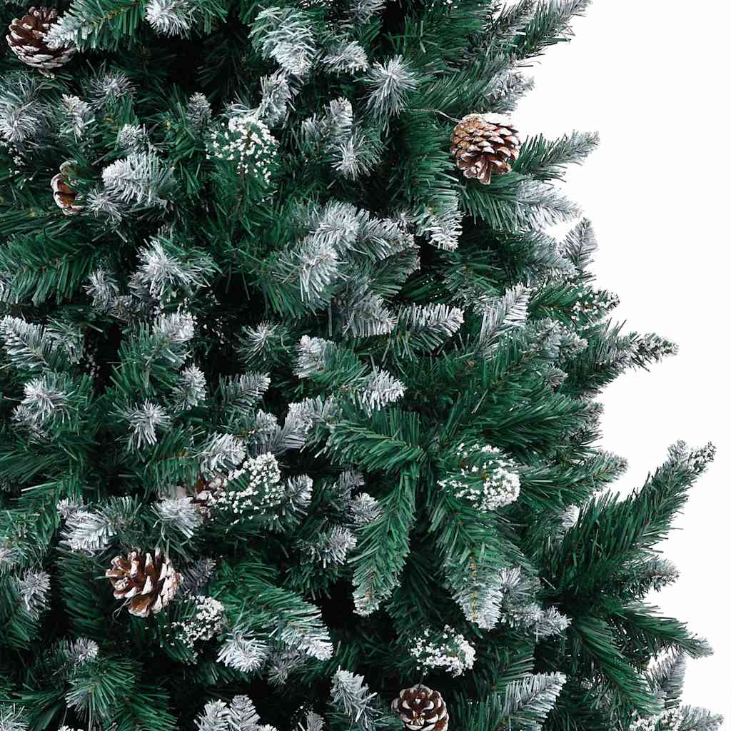 Albero di Natale artificiale con 300 LED Verde 240 cm | homemem39