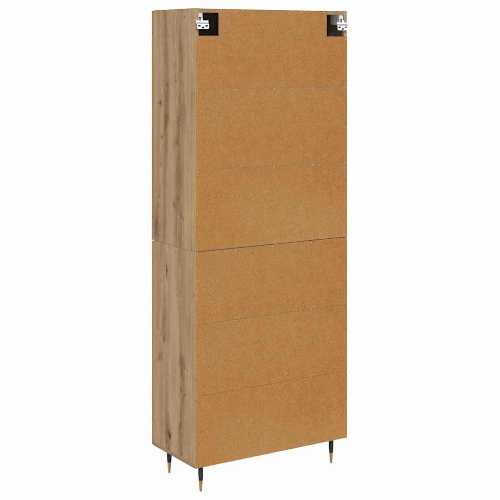 Credenza Rovere artigianale 69,5 x 34 x 180 cm