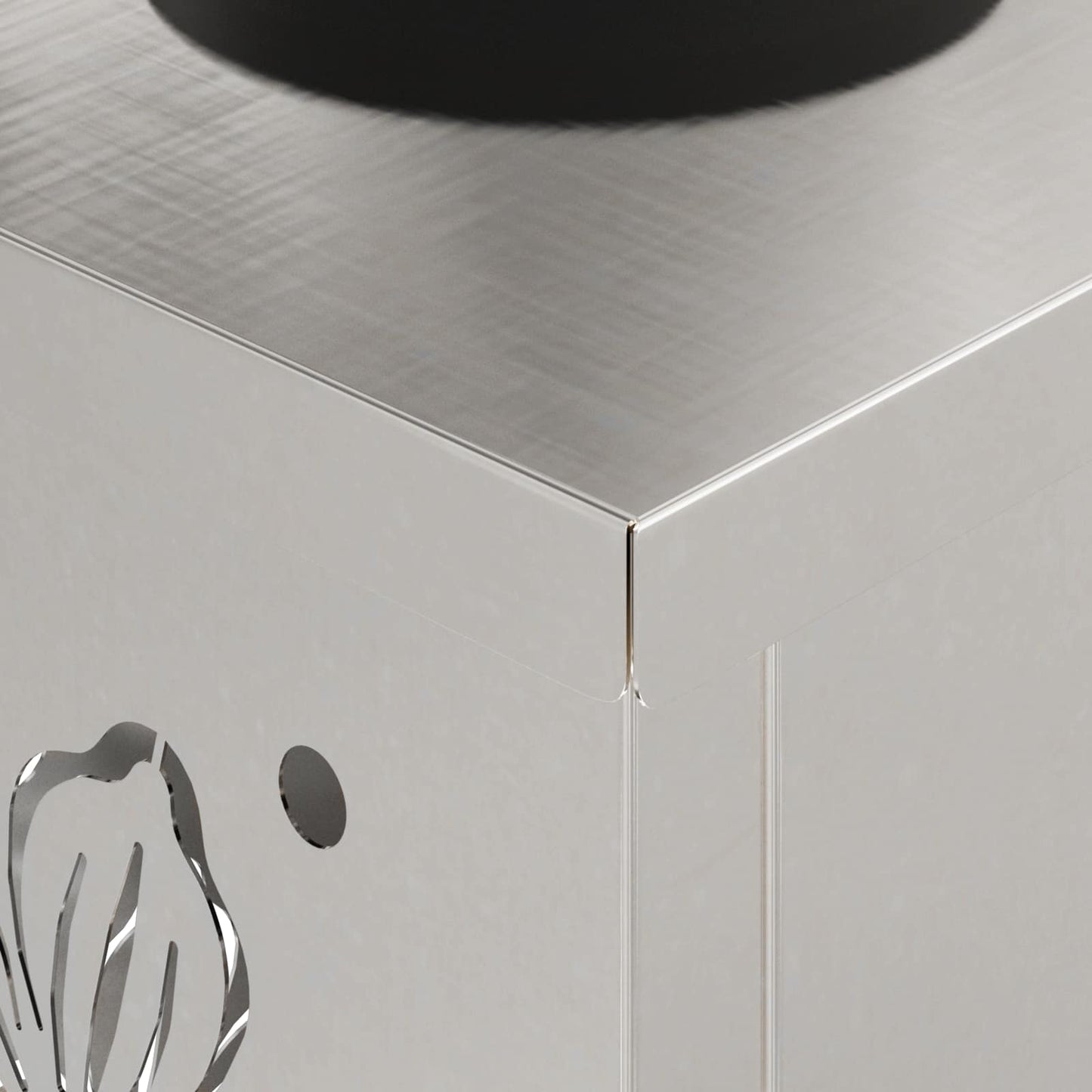 Faro LED solare per sentieri 2 pz Bianco caldo 18 x 18 x 80 cm