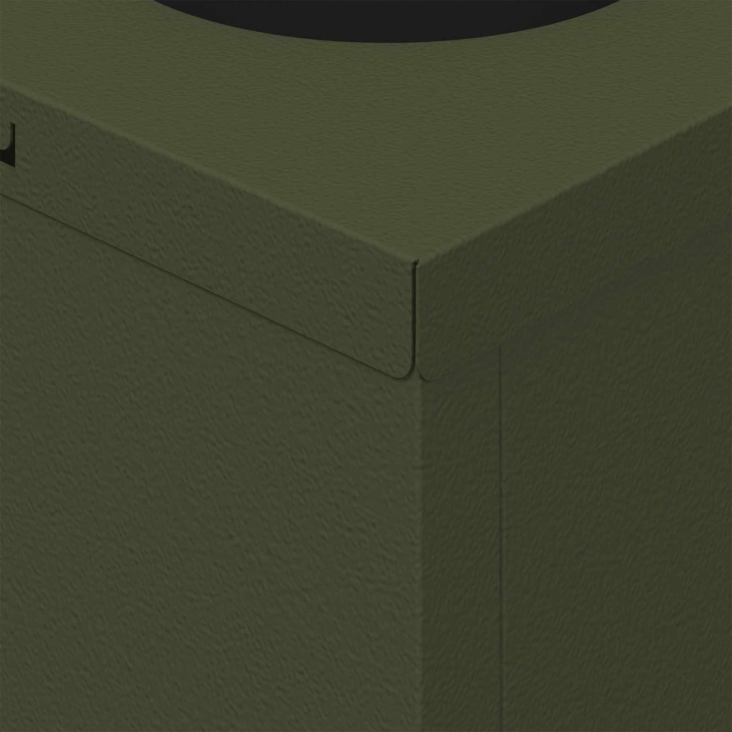 Faro LED solare per sentieri 2 pcs Verde oliva