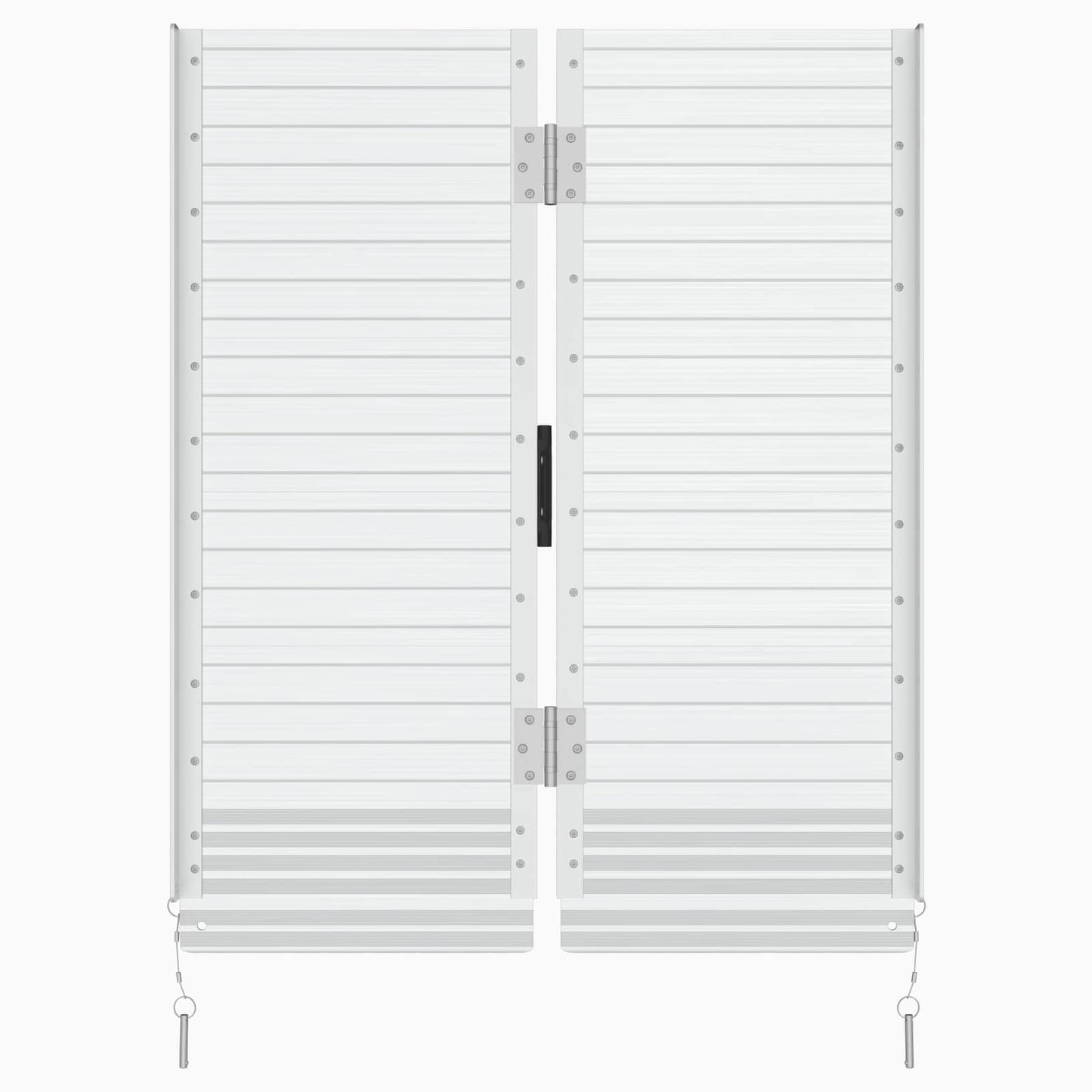 Rampa per Sedia a Rotelle Argento 92 x 73 x 5 cm Alluminio