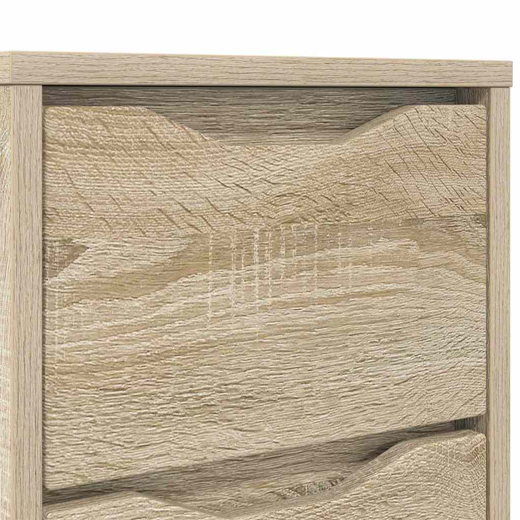 Comodini con cassetto 2 pcs Rovere Sonoma 30,5 x 30 x 43 cm | homemem39