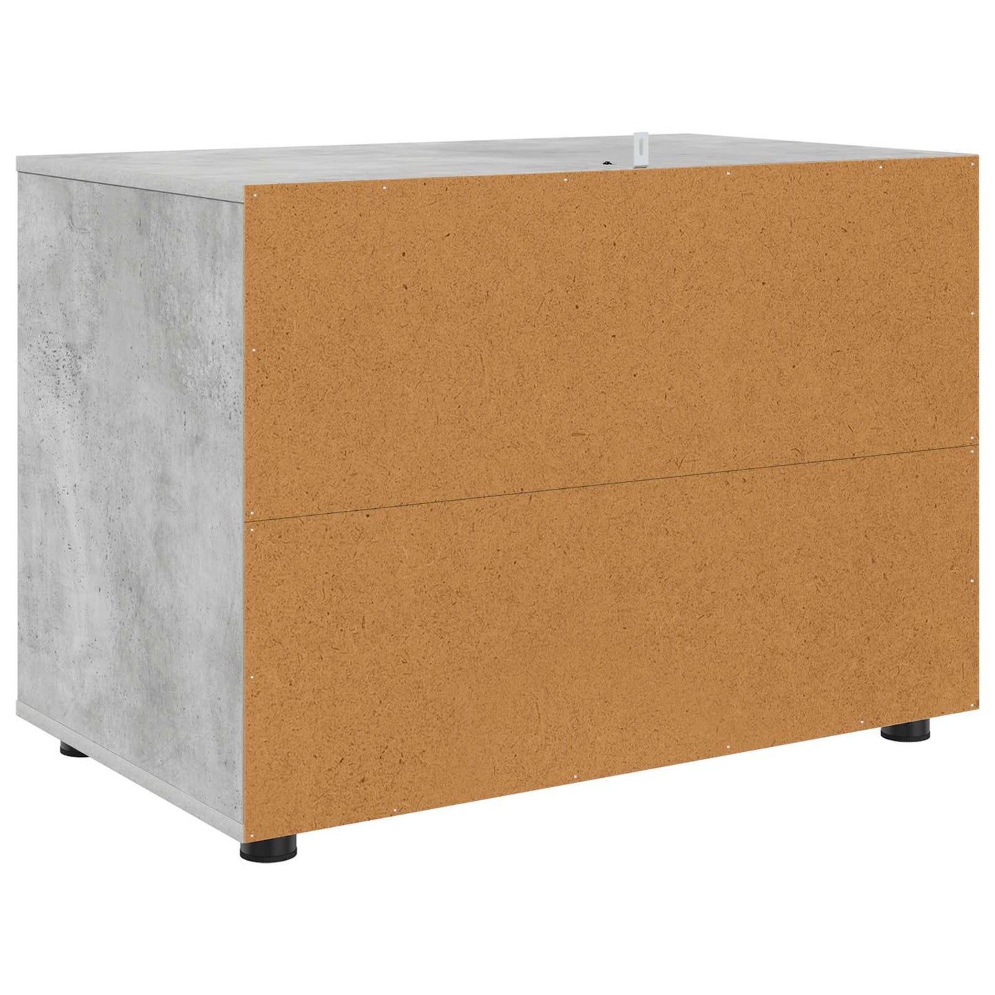 Armadio 80 x 48 x 57 cm Legno ingegnerizzato Grigio cemento