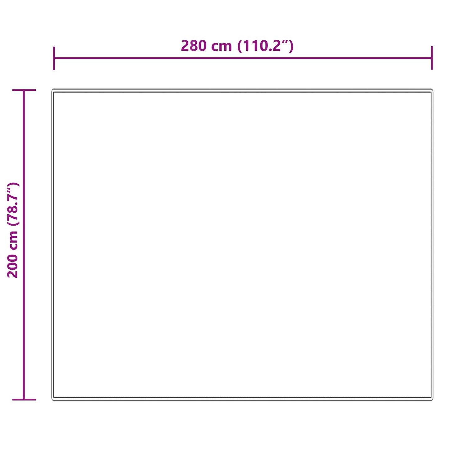 Tappeto in finta TAFALLA Crema 200 x 280 cm Poliestere - homemem39