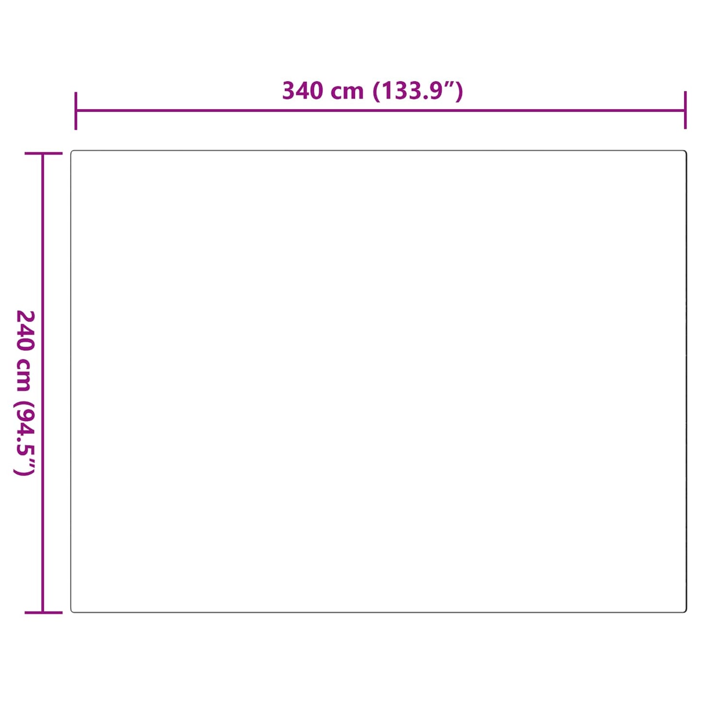 Tappeto in Pelliccia Sintetica di Coniglio Olite Rosa