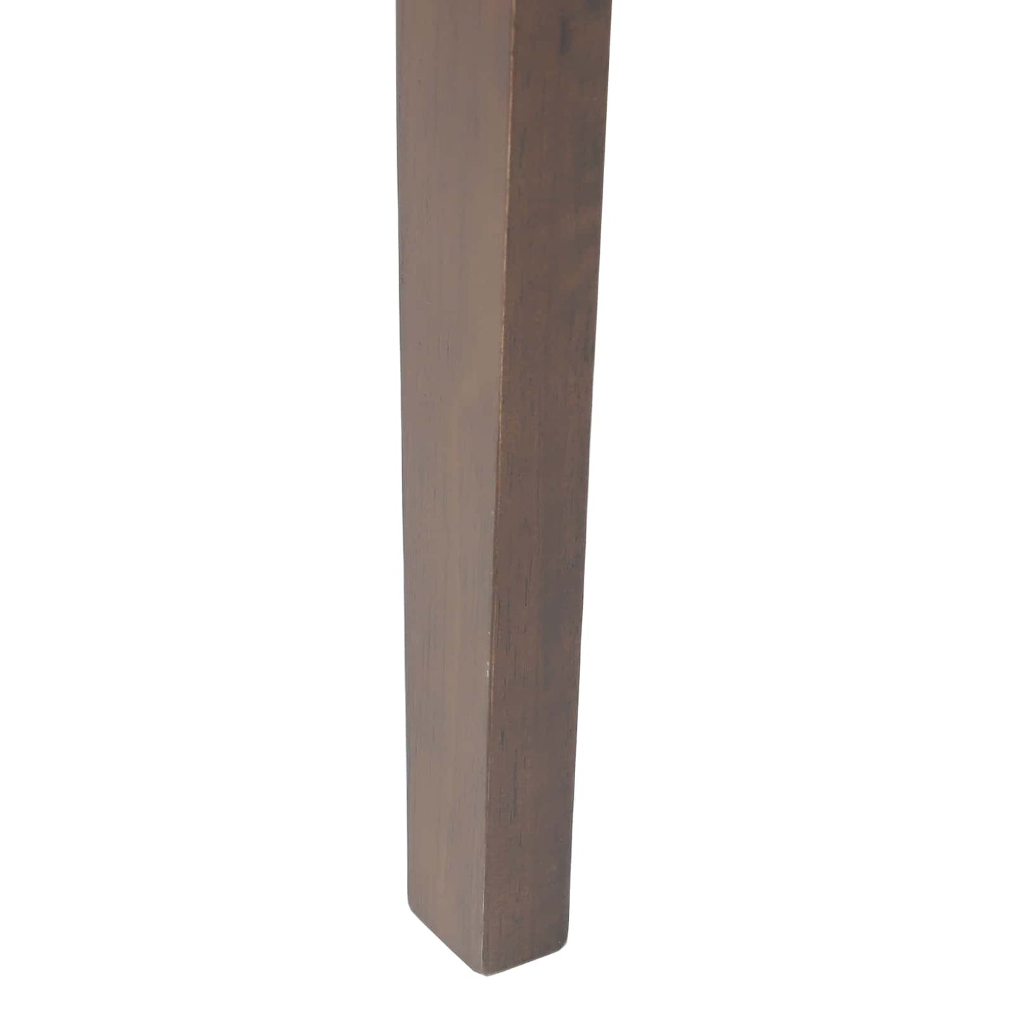 Sedie da pranzo 2 pz Legno di gomma solido Marrone Chiaro