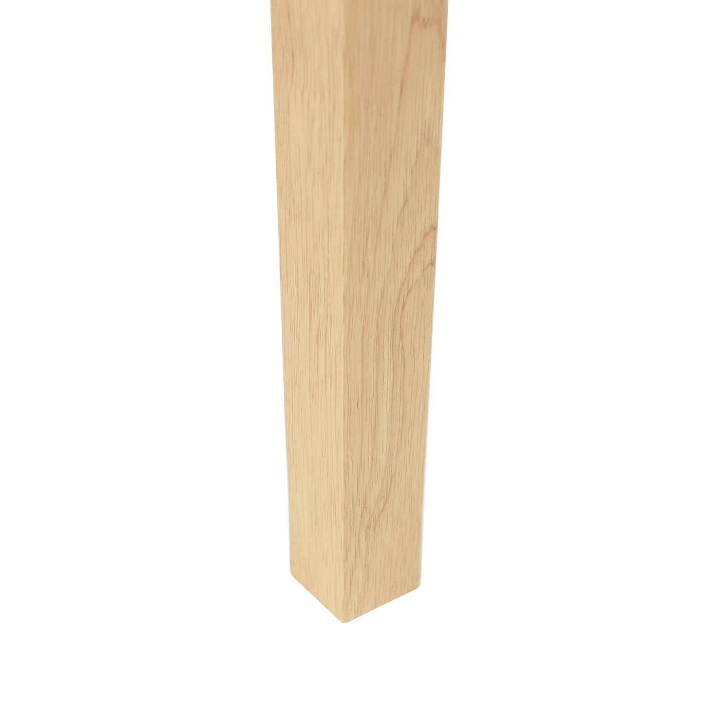 Sedie da pranzo 2 pz Legno di gomma solido Naturale