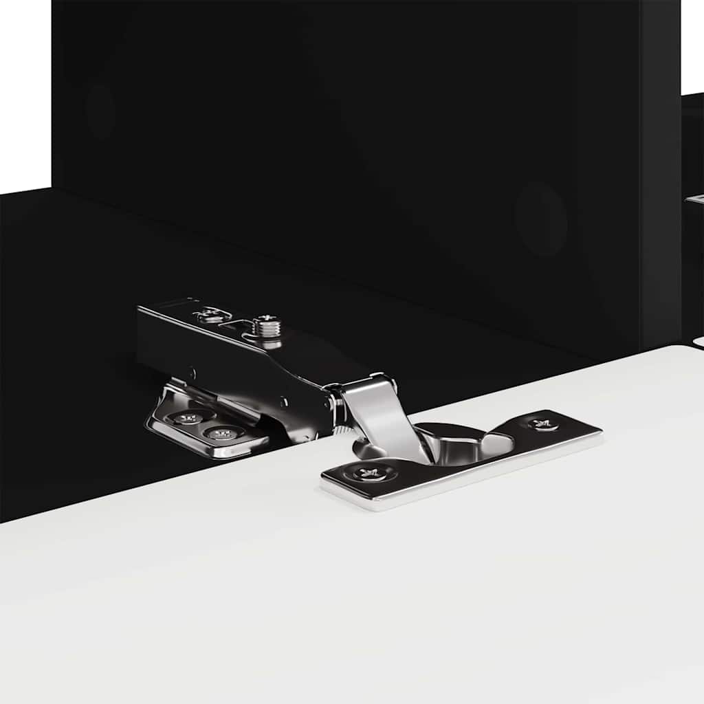 Mobile TV da parete Nero 60 x 31 x 29.5 cm Legno multistrato