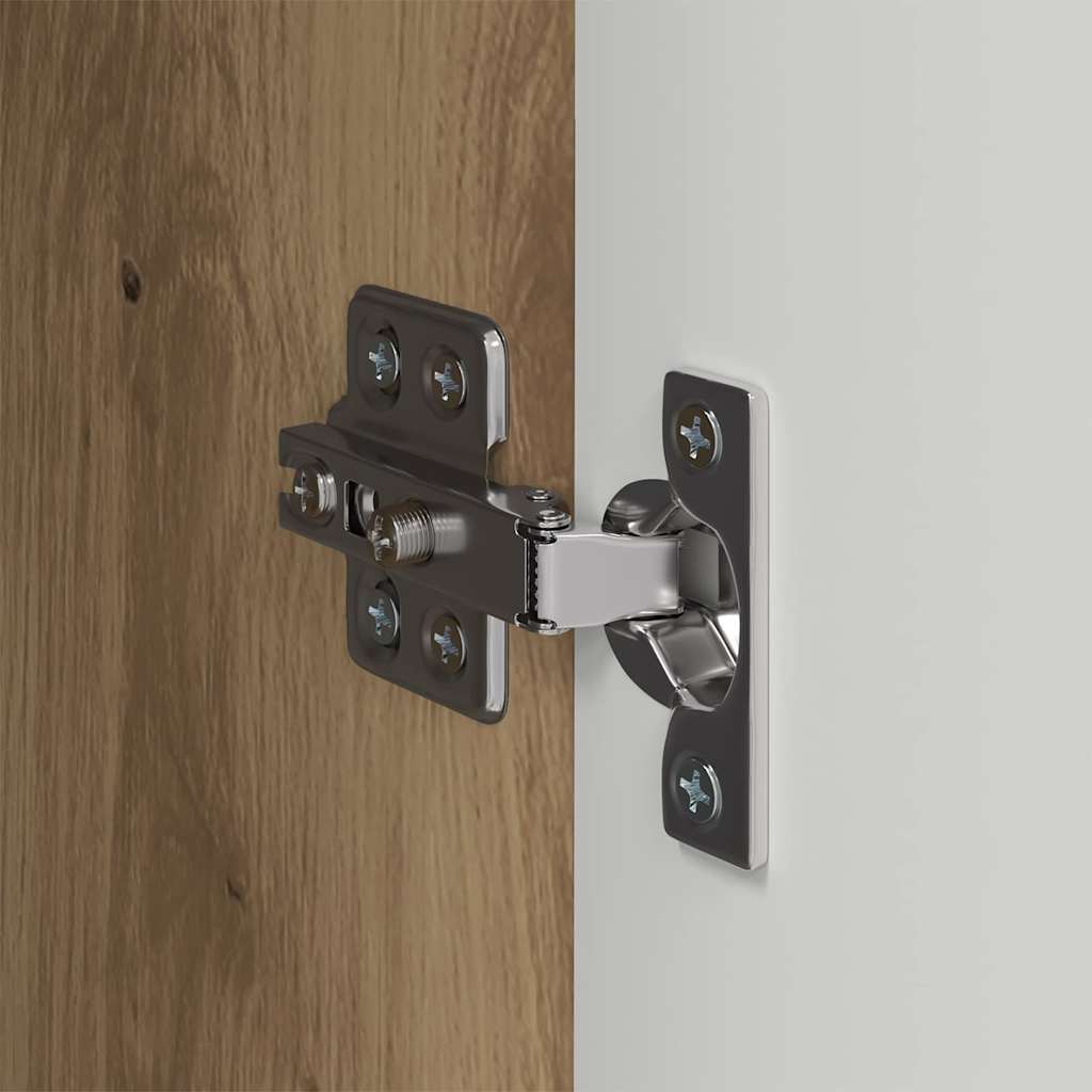 Mobile TV da parete 30 x 31 x 100 cm Rovere Artigianale