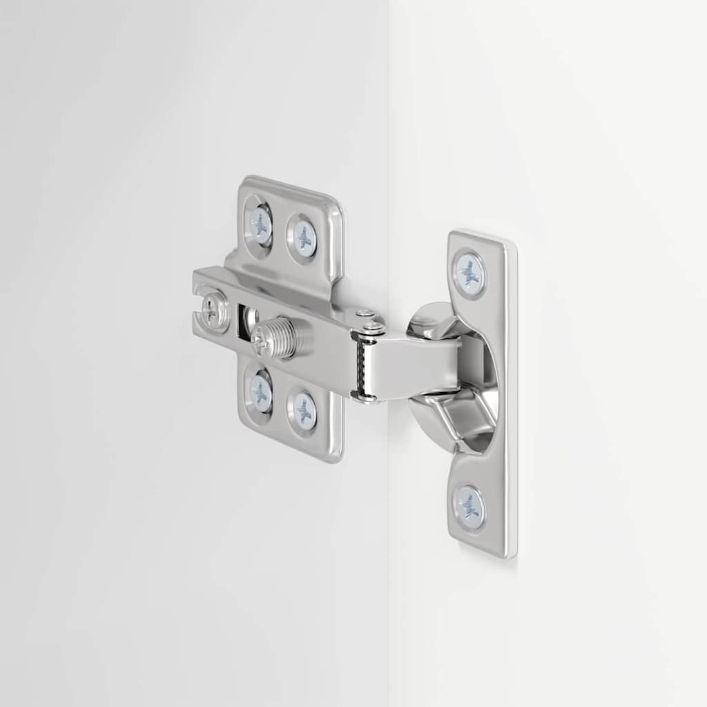 Mobile TV da parete Bianco Lucido 59,5 x 31 x 60 cm