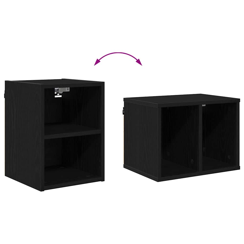 Armadio pensile Rovere Nero 30 x 29,5 x 40 cm