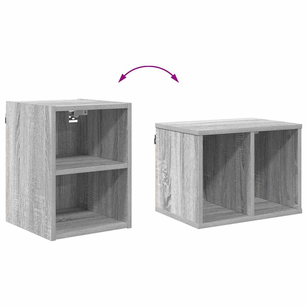 Armadio pensile Grigio Sonoma 30 x 29,5 x 40 cm