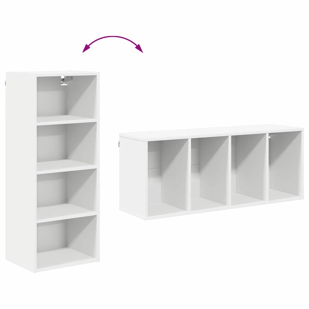 Armadio pensile Bianco 40 x 29,5 x 100 cm Legno ingegnerizzato