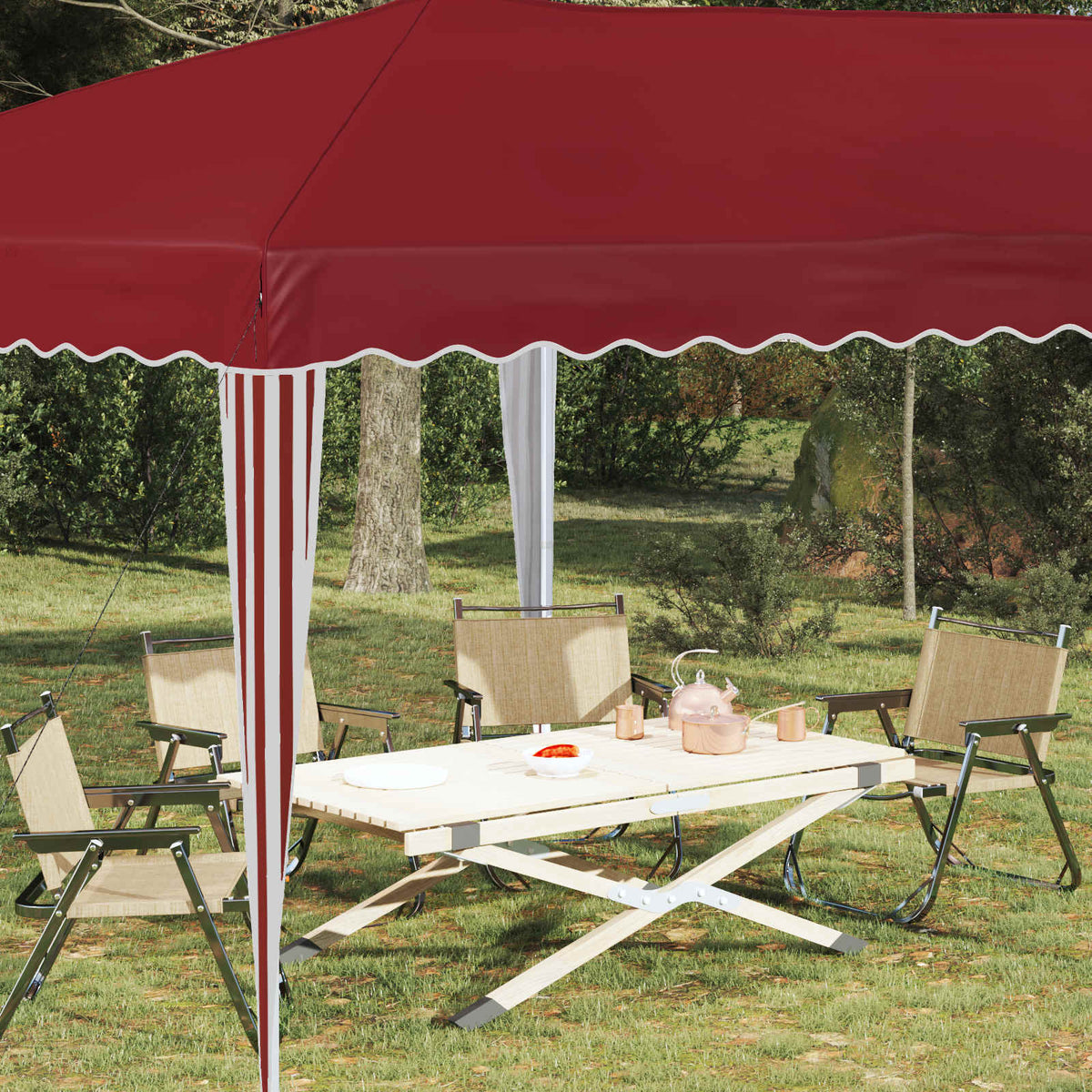 Tenda per feste a pop-up 575 x 290 x 245 cm Borgogna - homemem39