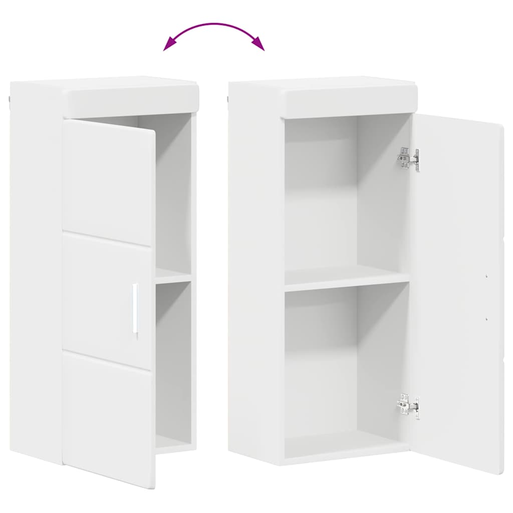 Set di mobili per il bagno TULUM 4 pz Bianco 60 x 34 x 63 cm