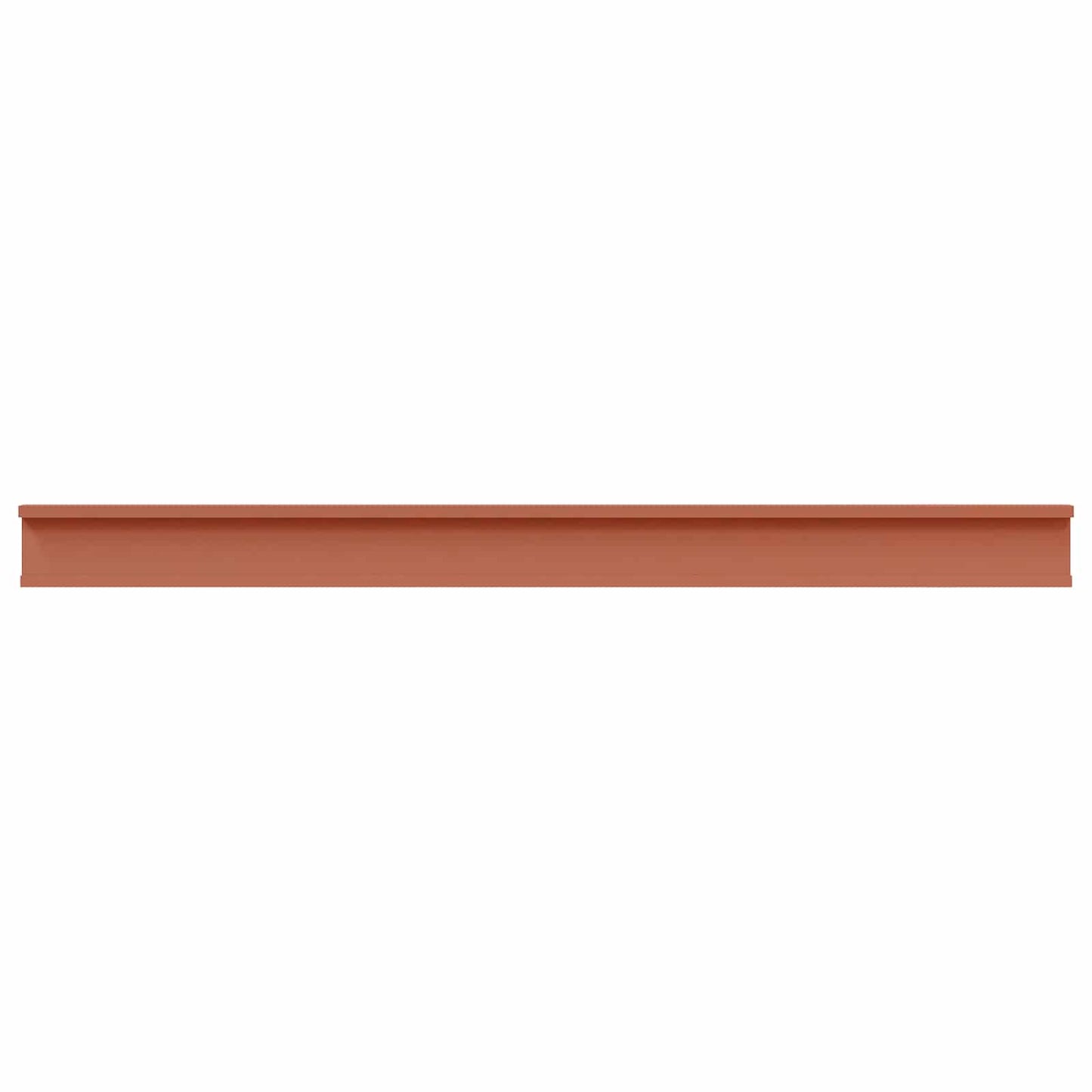 Scaffale da parete 2 pcs Rosso 115 x 9 x 3 cm Legno multistrato