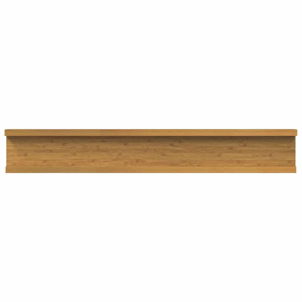 Scaffale da parete 2 pcs Beige 60 x 9 x 3 cm Legno multistrato | homemem39