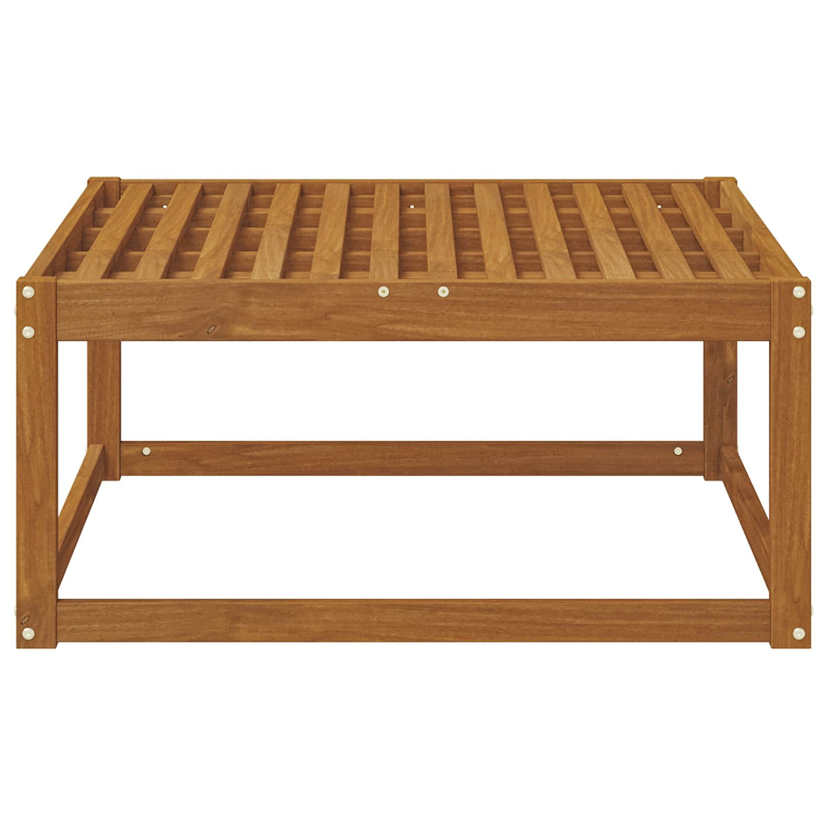Poggiapiedi da Esterno Naturale 79 x 79 x 37 cm - homemem39