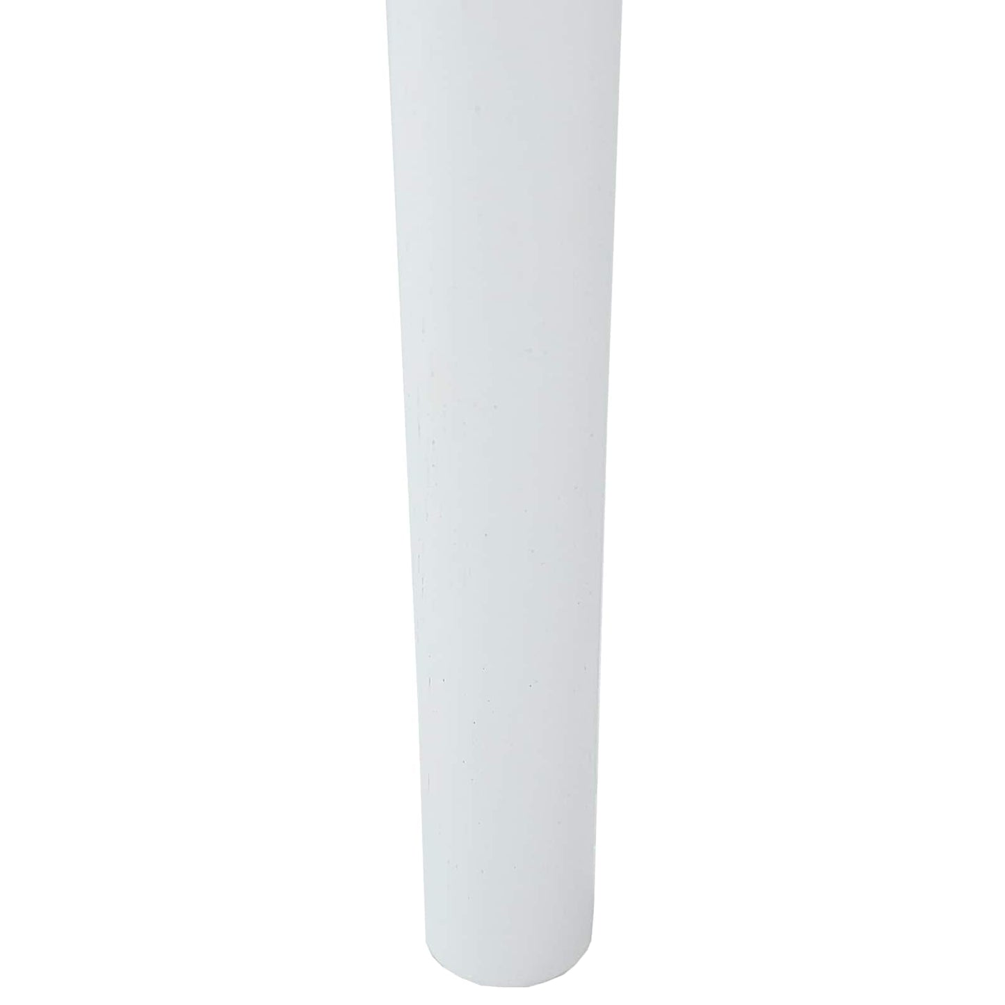 Sedia da pranzo 2 pcs Bianco e marrone Legno di gomma solido | homemem39