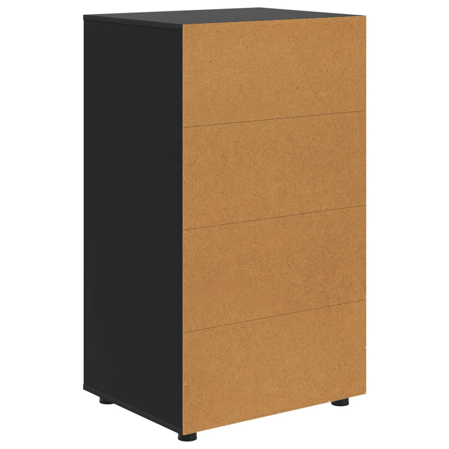 Armadi di Stoccaggio 60 x 48 x 105 cm Legno ingegnerizzato Nero
