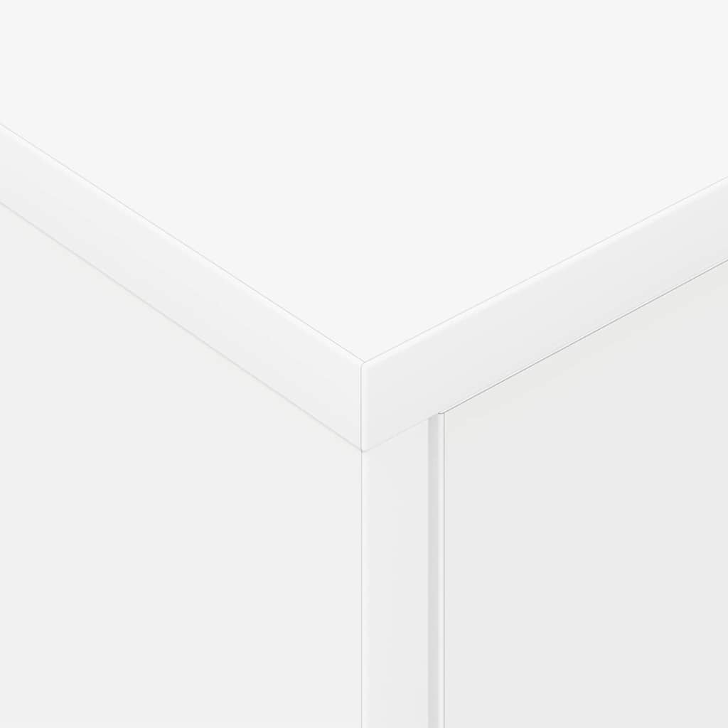 Comodino 2 pcs Bianco 40,5 x 40 x 48 cm Legno multistrato | homemem39
