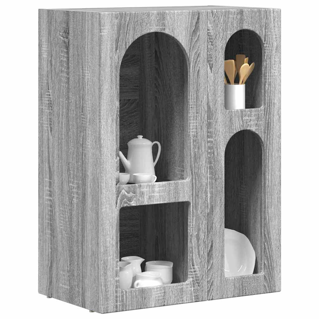 Credenza ELST Grigio Sonoma 59 x 35 x 80.5 cm | homemem39