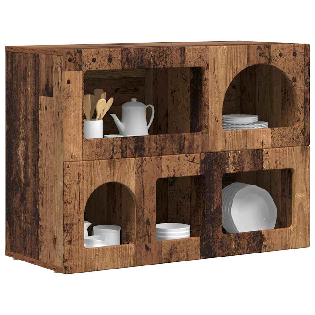 Credenza ELST Legno vecchio 80.5 x 35 x 59 cm - homemem39