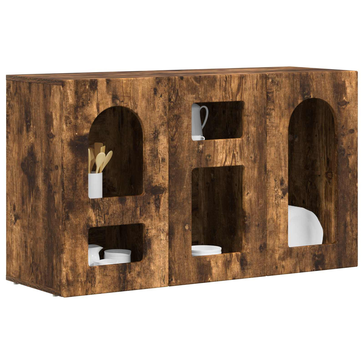 Credenza ELST Rovere fumé 100 x 35 x 59 cm Legno ingegnerizzato | homemem39