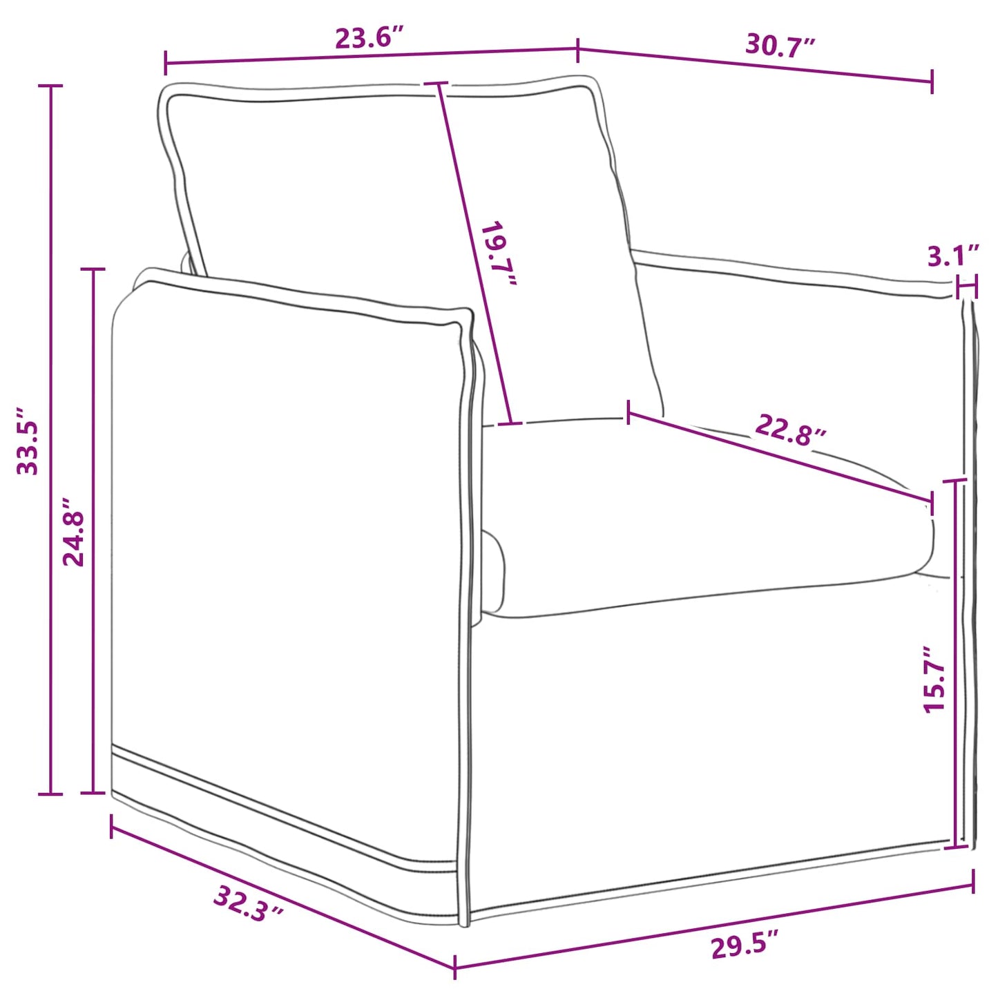 Set di divani 2 pcs Grigio Scuro 196 x 82 x 85 cm Tessuto | homemem39