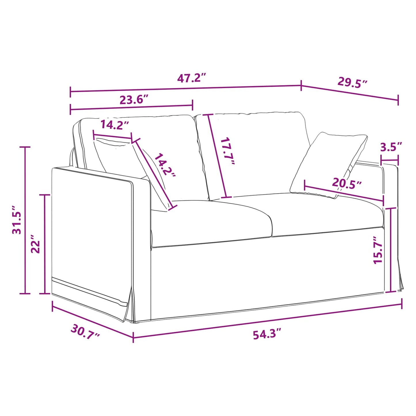 Divano Grigio scuro 138 x 78 x 80 cm Velluto