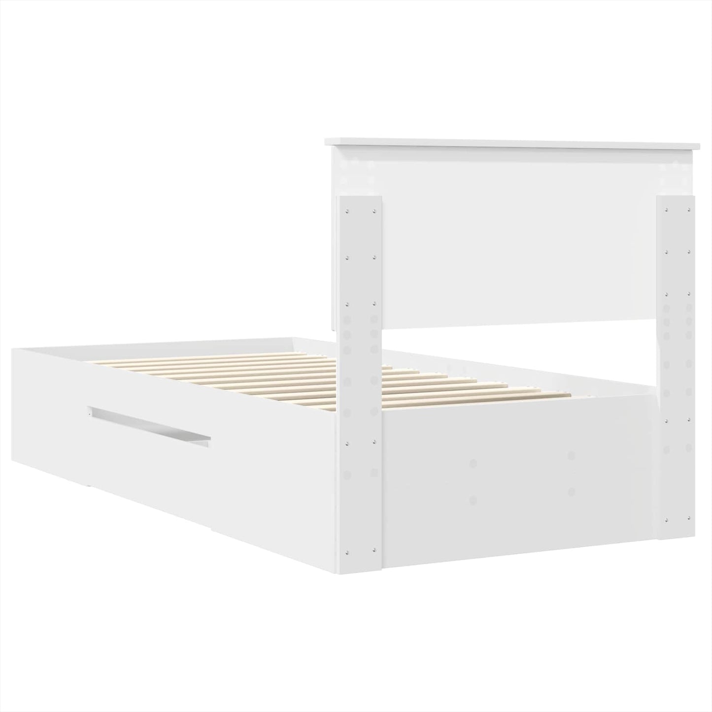 Struttura del letto Bianco 80 x 200 cm Legno ingegnerizzato