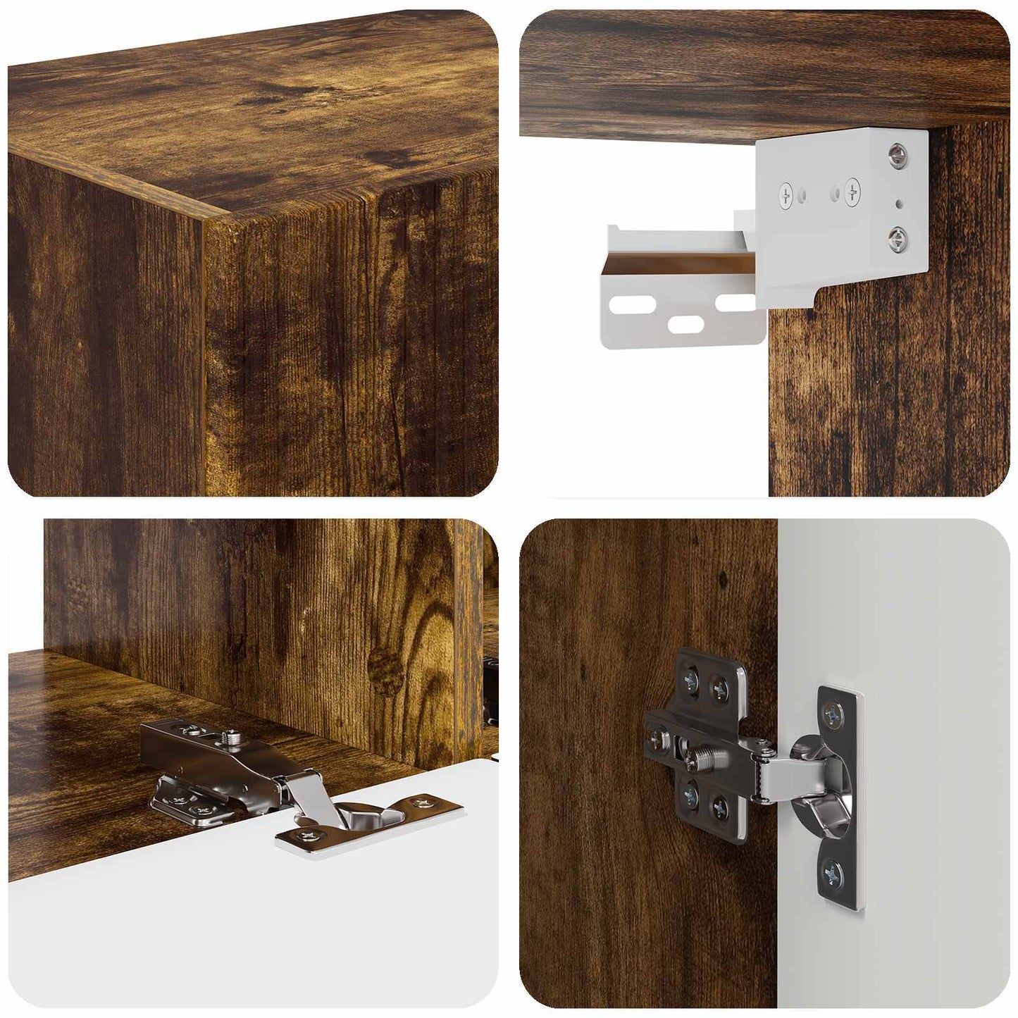 Mobile TV 3 pcs Rovere fumé