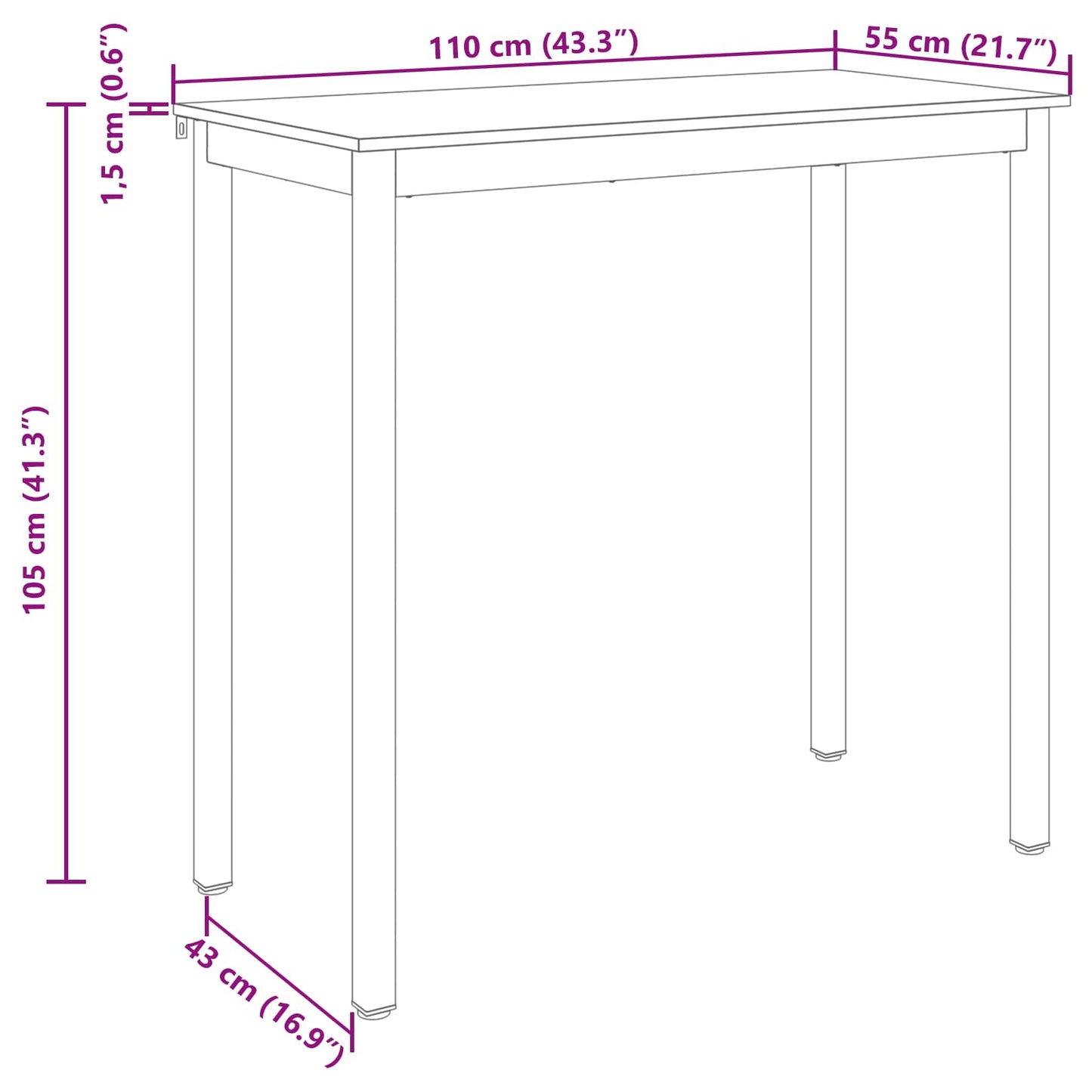 Tavoli da pranzo Legno multistrato