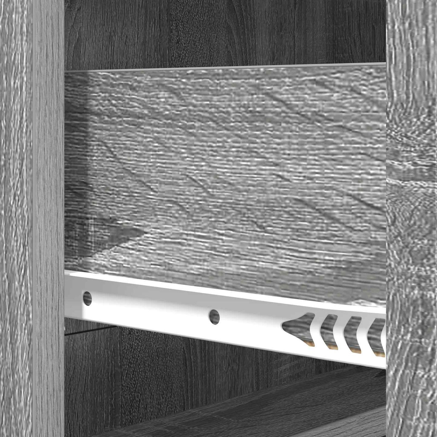 Mobile con Cassetti Grigio Sonoma 66 x 34,5 x 92 cm