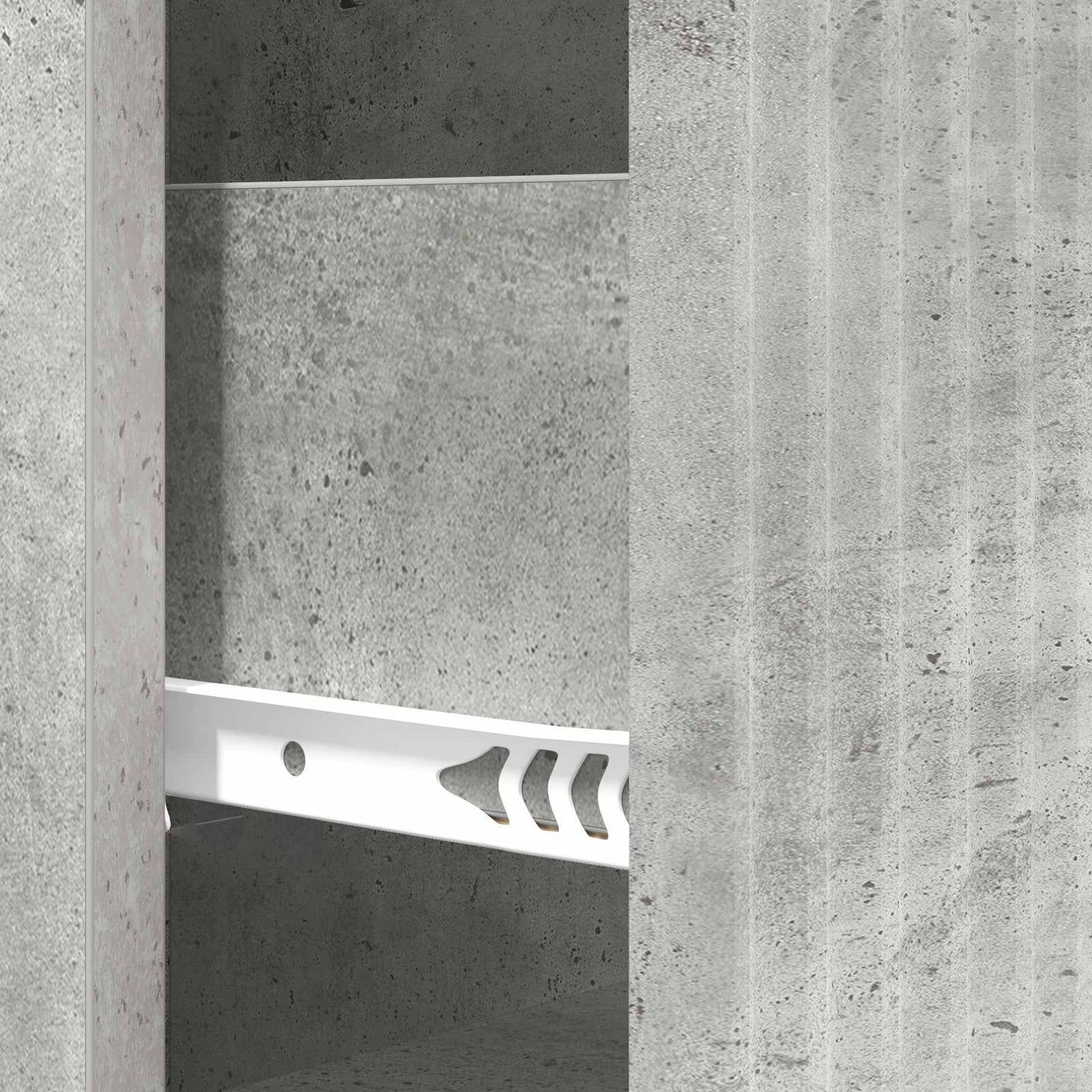 Mobile con Cassetti Grigio Cemento 33 x 34,5 x 87 cm