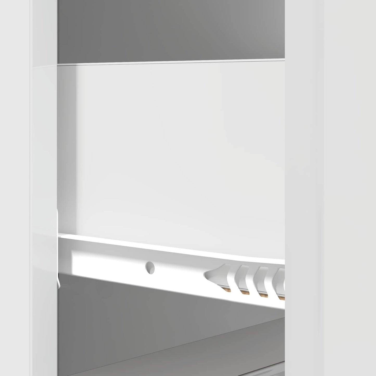 Mobile con Cassetti Bianco Lucido 33 x 34,5 x 87 cm