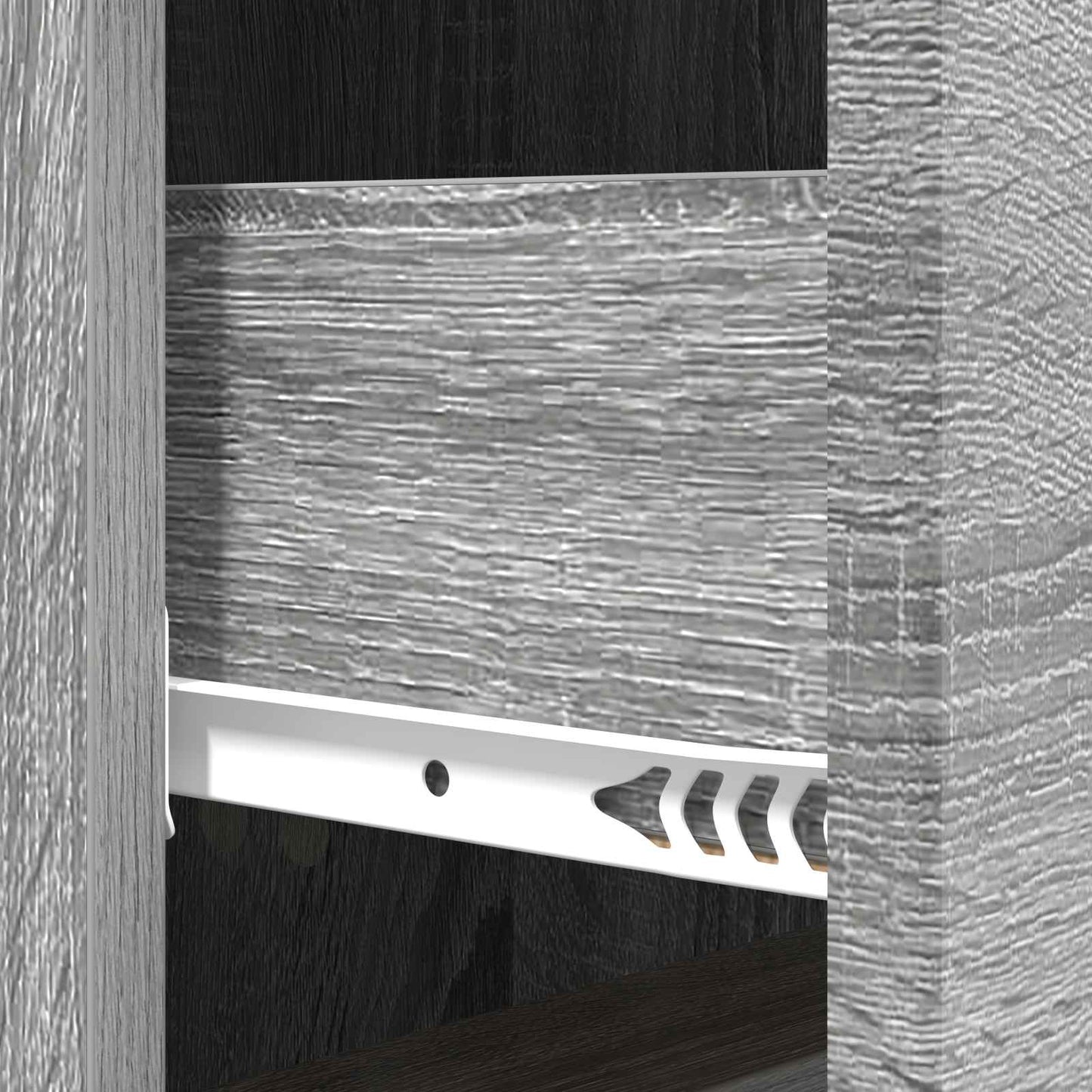 Mobile con Cassetti Grigio Sonoma 33 x 34,5 x 87 cm