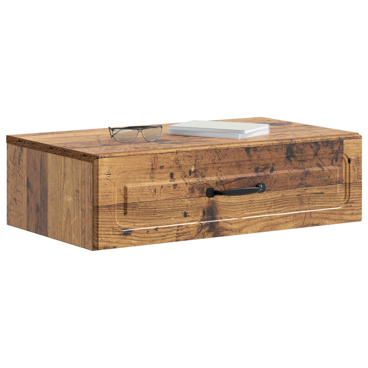 Tavolino da Parete Laterale Legno antico 59 x 34,5 x 17 cm - homemem39
