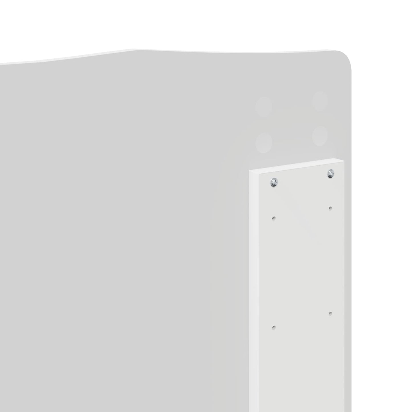 Struttura del letto Bianco 140 x 190 cm Legno Ingegnerizzato