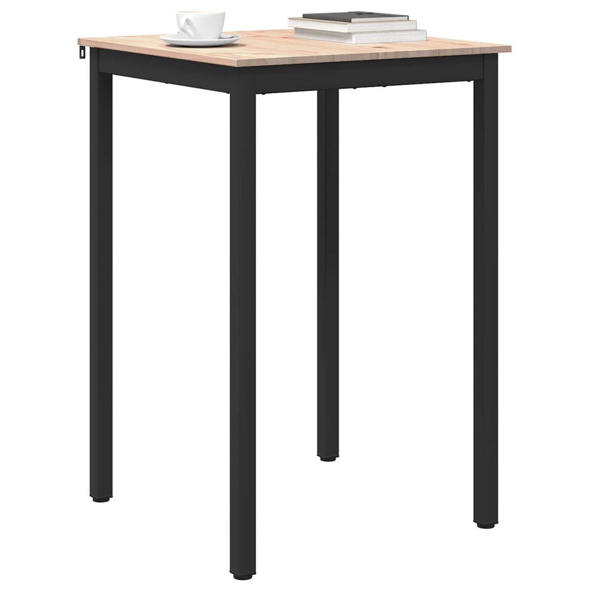Tavolo da bar 70 x 70 x 105 cm Pino massello Naturale Quadrato - homemem39