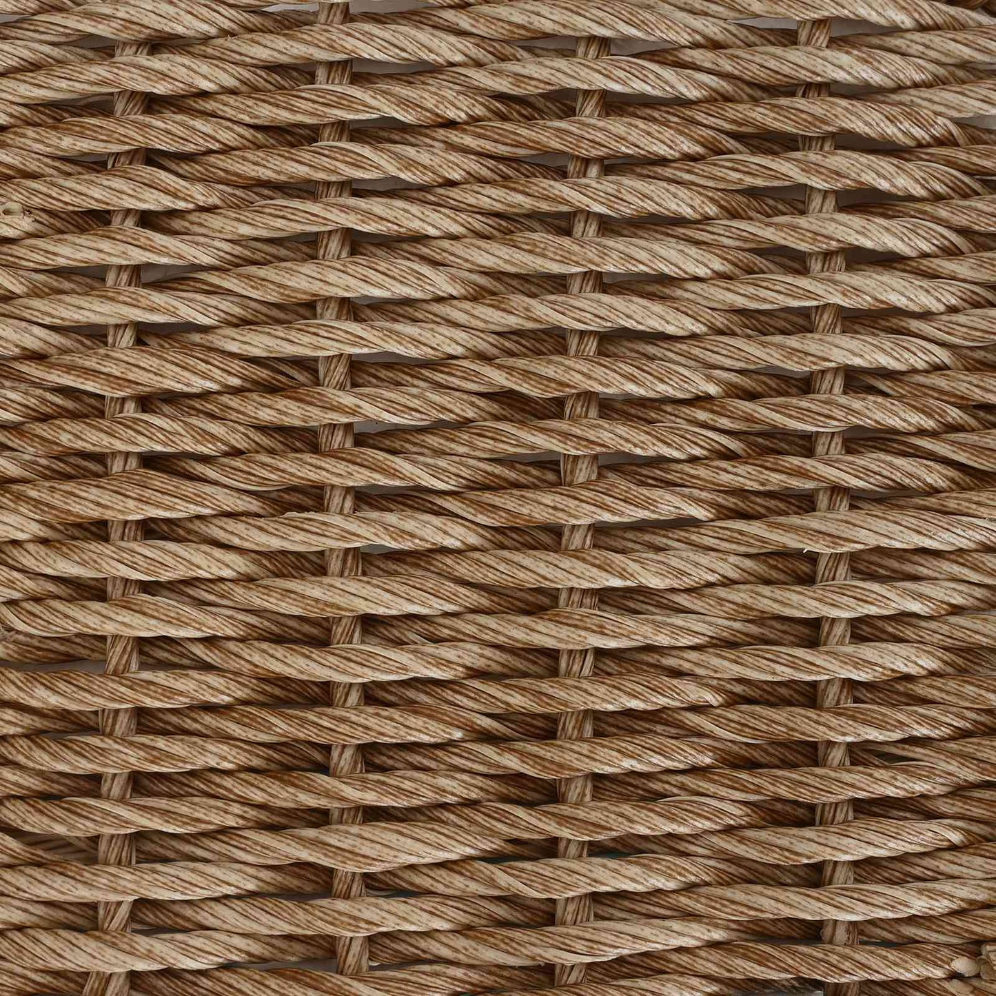 Set da Pranzo per Giardino 4 pcs Beige e Crema polyrattan | homemem39