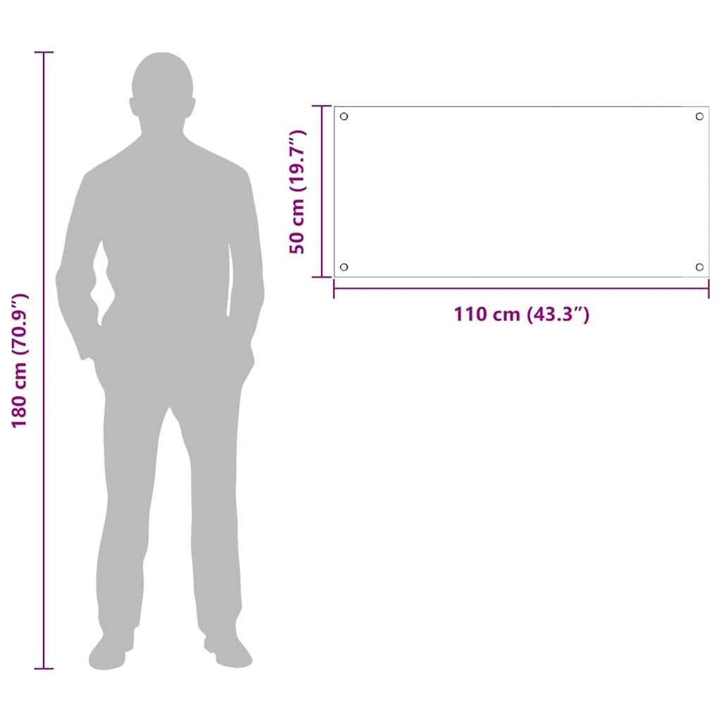 Rivestimento da Cucina 2 pcs Giallo 110 x 50 cm vetro temperato