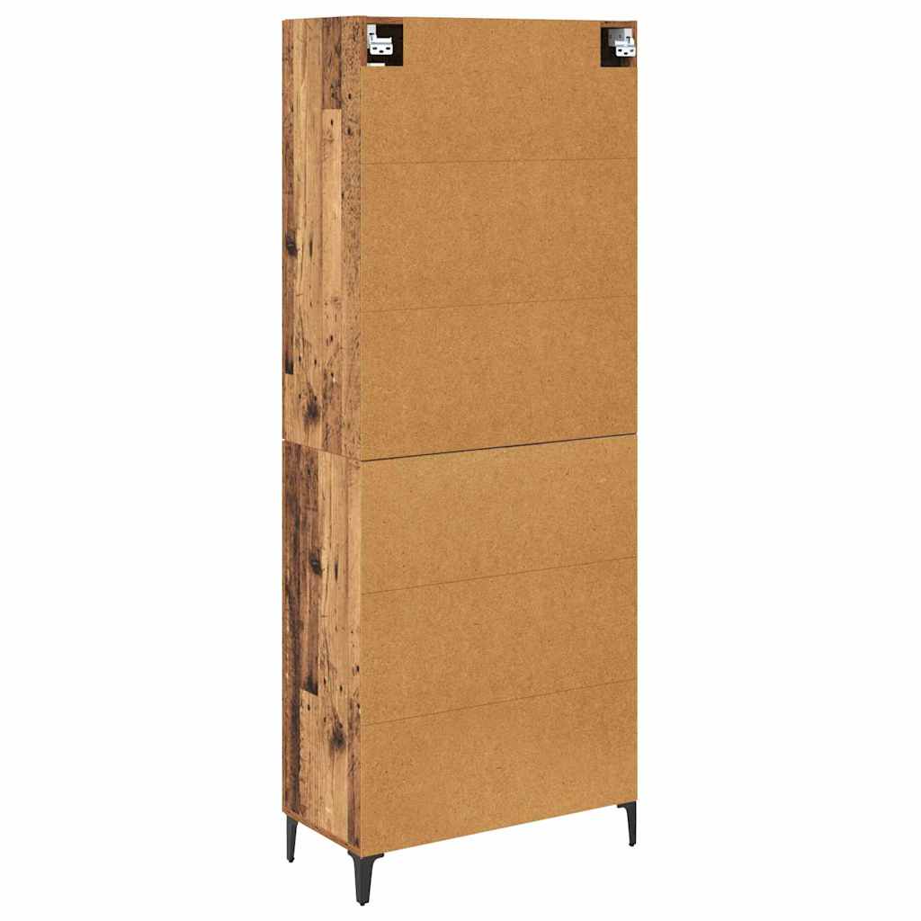 Credenza Legno vecchio 69,5 x 34 x 180 cm Legno ingegnerizzato