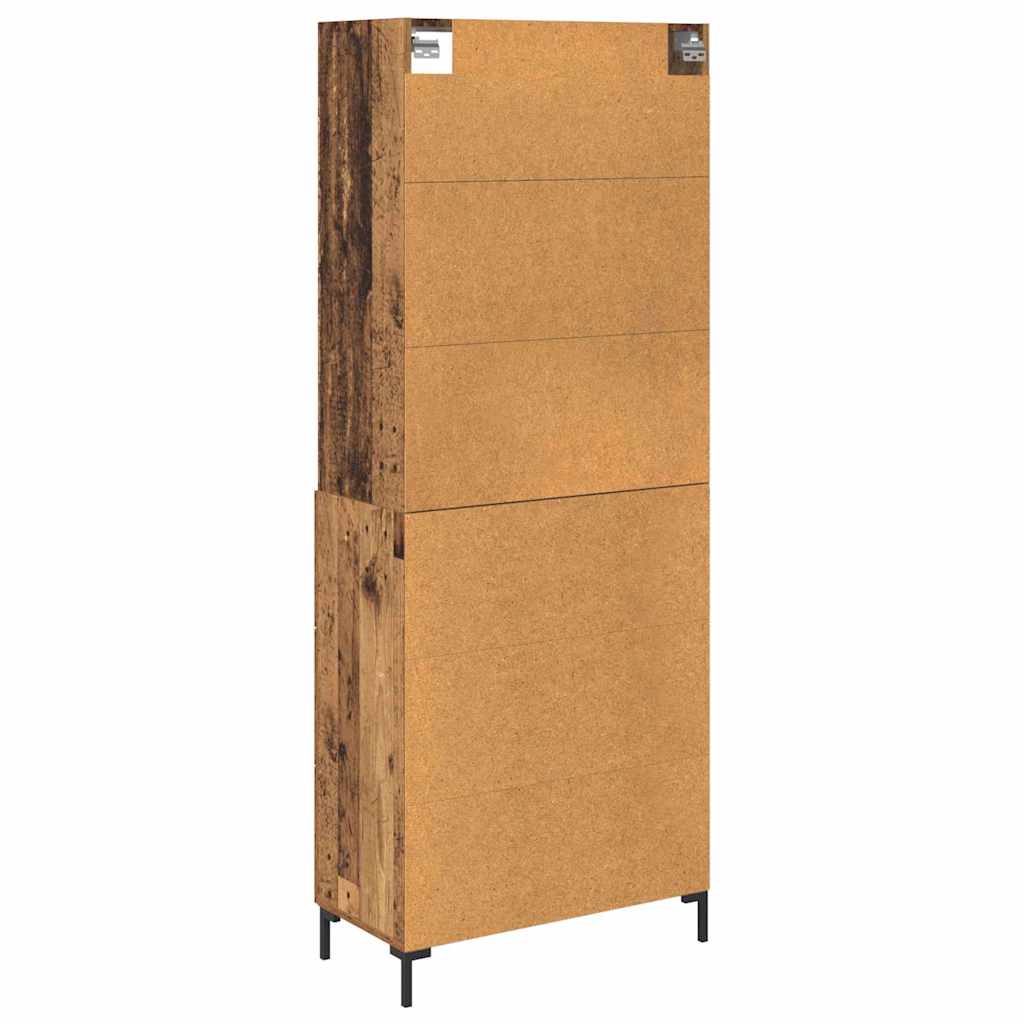 Credenza Legno vecchio 69,5 x 34 x 180 cm Legno ingegnerizzato