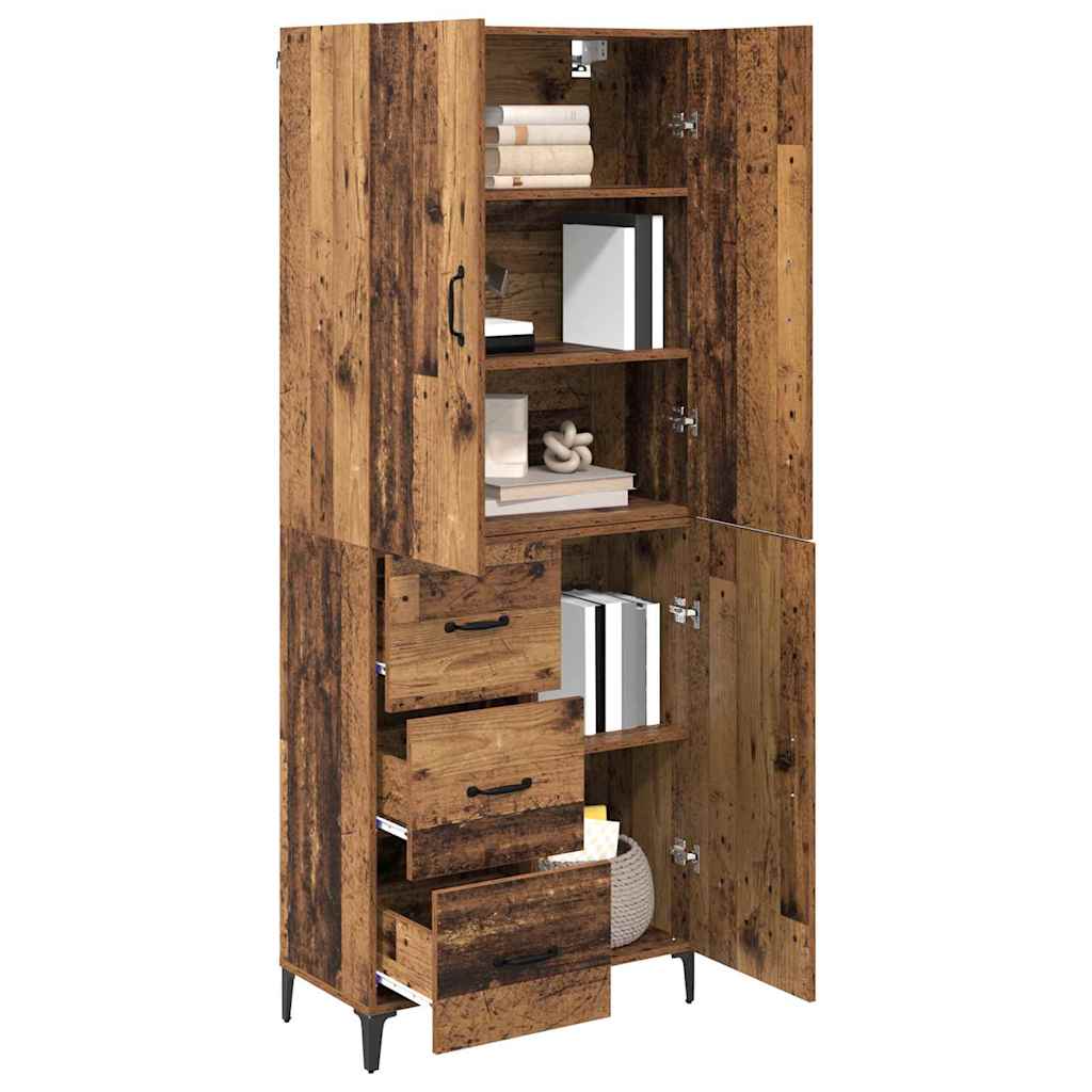 Credenza Legno vecchio 69,5 x 34 x 180 cm Legno ingegnerizzato - homemem39