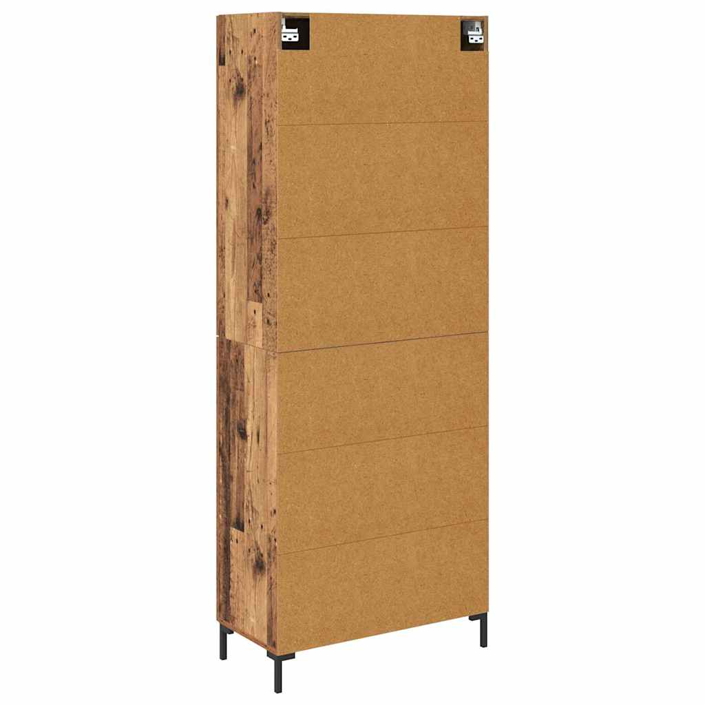 Credenza Legno vecchio 69,5 x 34 x 180 cm Legno ingegnerizzato